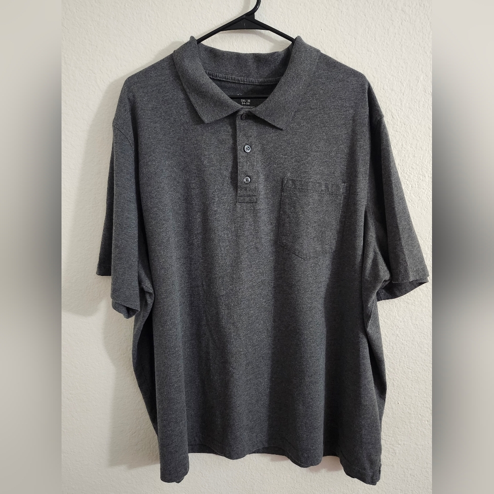 George Charcoal Polo Shirt
